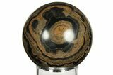 Polished Stromatolite (Greysonia) Sphere - Bolivia #227076-1